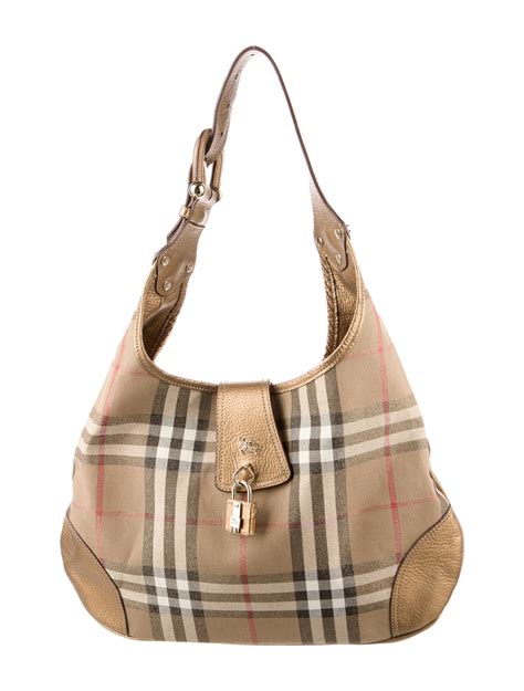 burberry haymarket hobo|Burberry hobo bag.